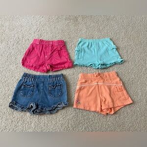 4 Pair of Girl’s Shorts - Size: 12M